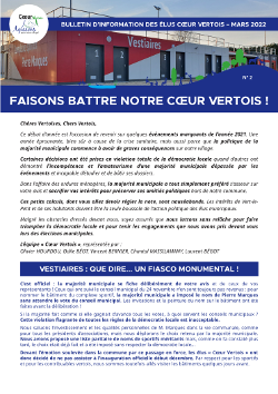 Cœur Vertois - Tract 2 - 2022