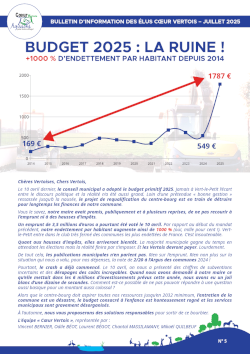 Cœur Vertois - Tract 5 - 2025