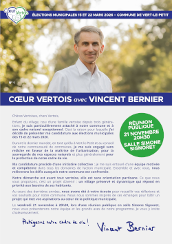 Cœur Vertois 2026 - Tract 1