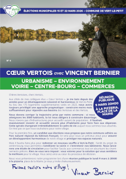 Cœur Vertois 2026 - Tract 4