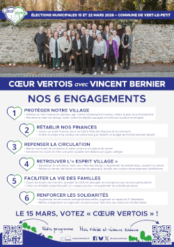 Cœur Vertois 2026 - Tract 5